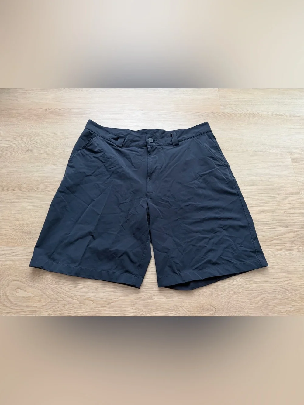 Under Armour Match Play Golf Black Performance Loose Shorts Mens size 36